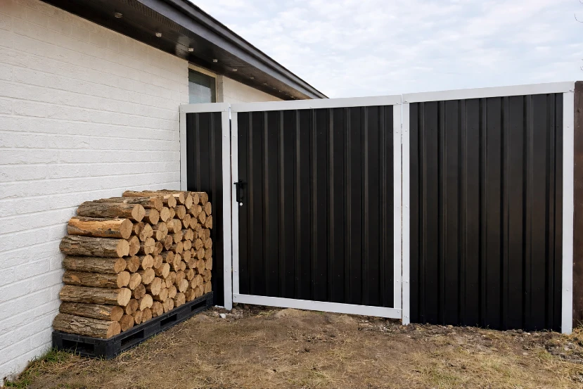 Modern fence and gate design